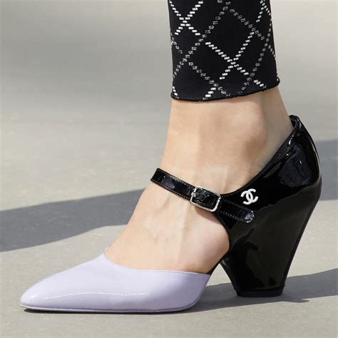 chanel two tone pumps price